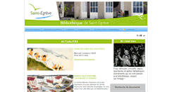 Desktop Screenshot of bibliotheque.saint-egreve.fr